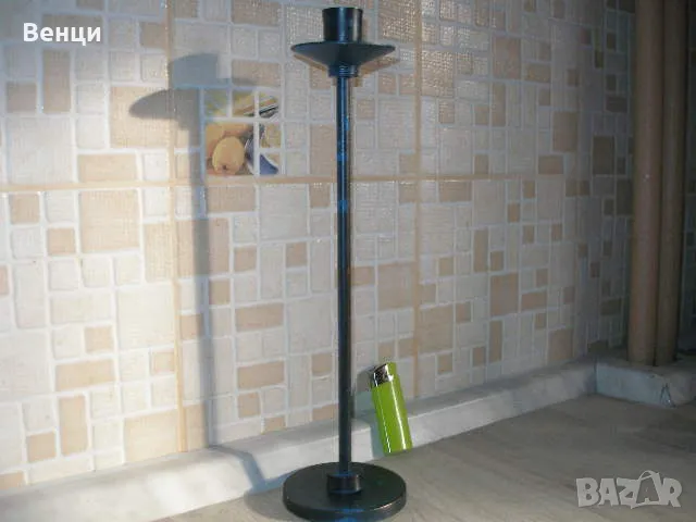 Месингов Свещник, снимка 13 - Декорация за дома - 49813025