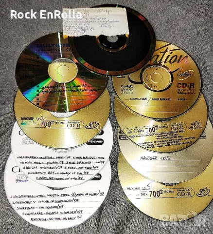 CD-R дискове с метъл , снимка 4 - CD дискове - 49788520
