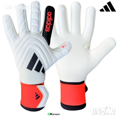Вратарски ръкавици ADIDAS COPA GL LEAGUE IVORY/SOLAR RED/BLACK размер 7,8, снимка 1 - Футбол - 46016765