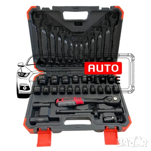 Гедоре с ударни вложки 37 части 1/2“ StahlMayer