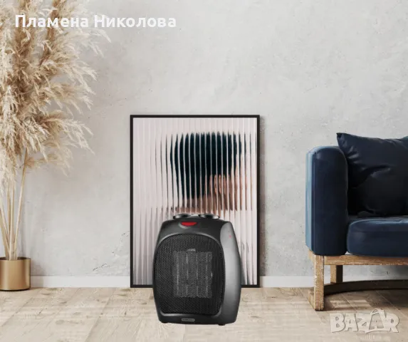 Керамична вентилаторна печка , 1500W – Компактно и ефективно отопление за вашия дом, снимка 3 - Отоплителни печки - 47200906