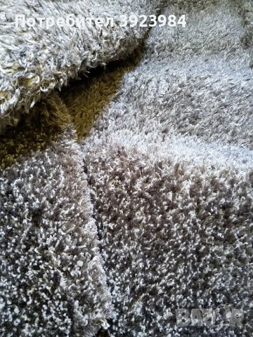 Килим 2 на 2 метра, сив запазен изпран чист