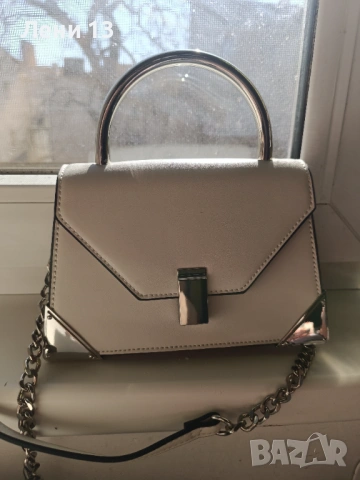 Оригинална бяла чанта Aldo 