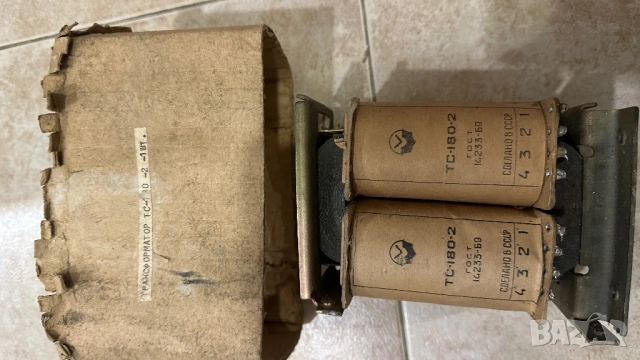 Мощен мрежов трансформатор ТС-180-2 (СССР)