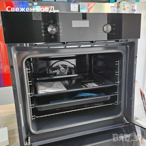 черна фурна за вграждане AEG, снимка 2 - Печки, фурни - 50571347