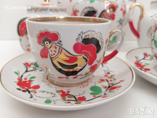 Руски порцелан , снимка 2 - Сервизи - 53561082