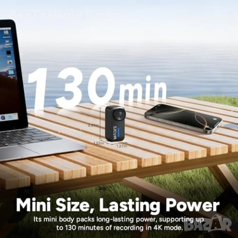 Нова камера за тяло SJCAM C110 Plus 4K POV Action Cam 6-Axis стабилизация, снимка 3 - Камери - 53739335