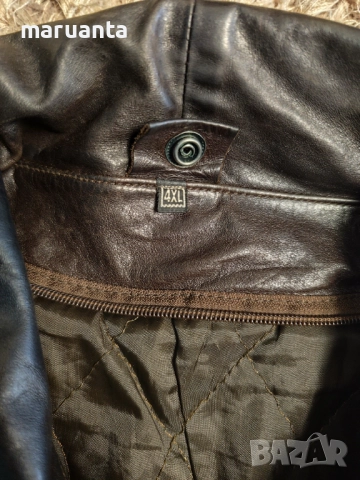 Dicano leather, мъжко кожено яке, р-р 2ХЛ, снимка 7 - Якета - 51952954