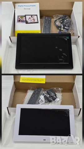 10.1" HD IPS, Мултимедийна Цифрова Фоторамка Jaihonda с Видео, Музика и дистанционно, снимка 12 - Друга електроника - 53382700