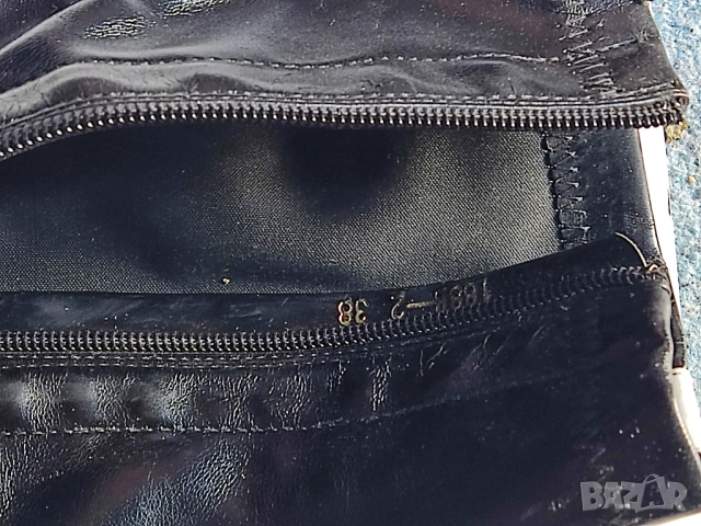 НОВИ! Ботуши с лека платформа Италиански чизми Дамски чизми Чизми естествена кожа Дънкови боти, снимка 15 - Дамски ботуши - 51953334