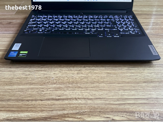 Lenovo Gaming`i5-11320H/GTX 1650/16GB RAM/256GB SSD/Full HD IPS, снимка 4 - Лаптопи за игри - 54009778