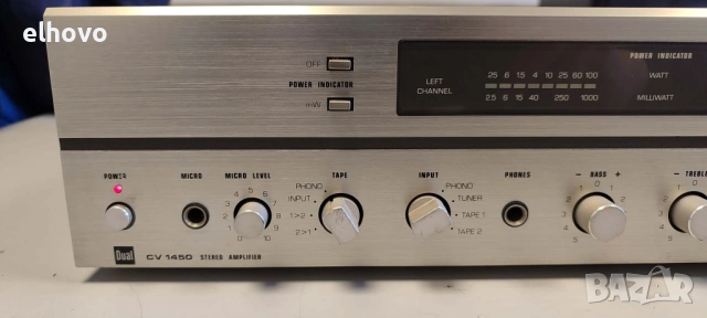 Стерео усилвател Dual CV1450#1, снимка 5 - Тонколони - 54122459