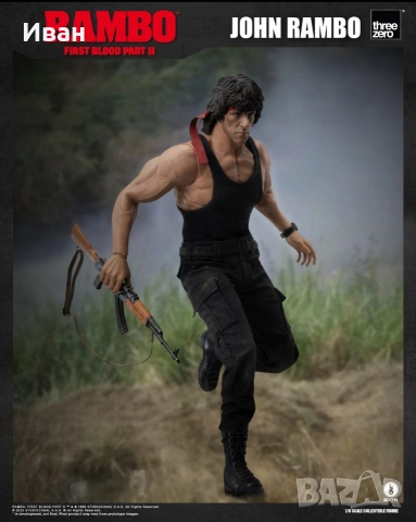 Hot Toys - Rambo 2 / Рамбо 2 , снимка 3 - Колекции - 53906455