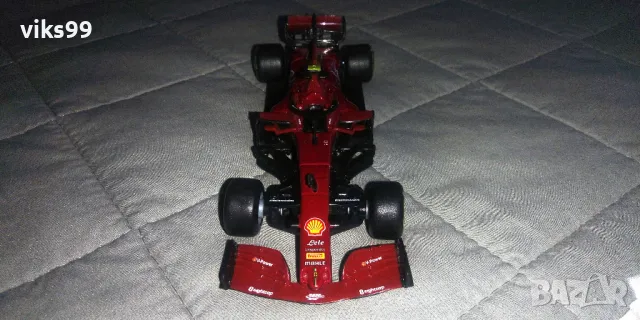 Bburago Ferrari Shell Racing Bluetooth - Мащаб 1:41, снимка 6 - Колекции - 47582188