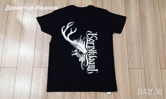 ЧИСТО НОВА! Тениска Korpiklaani - Skull, размер M