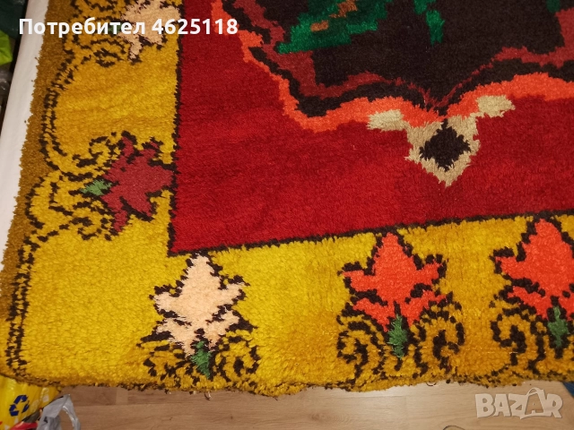 Китеник, халище/постелка, завивка, килим/ 1.30/2.07 м, снимка 2 - Покривки за легло - 52617325