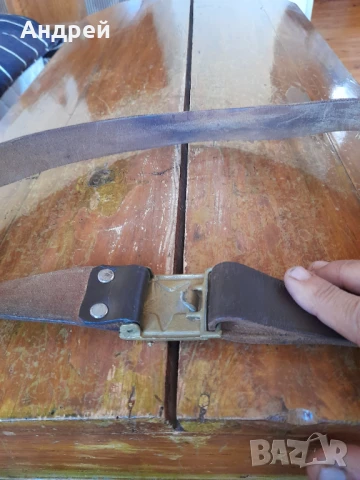 Стар Военен колан #5, снимка 4 - Антикварни и старинни предмети - 51408359