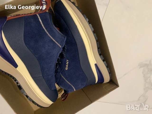 Оригинални уникални мъжки боти Gant, снимка 3 - Мъжки боти - 52013716