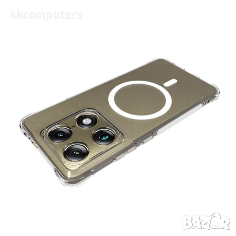 Магнитен Прозрачен Калъф за Motorola Signature 5G - TPU, Анти-drop, Удебелени ръбове, Вграден Магнит, снимка 3 - Калъфи, кейсове - 53633788