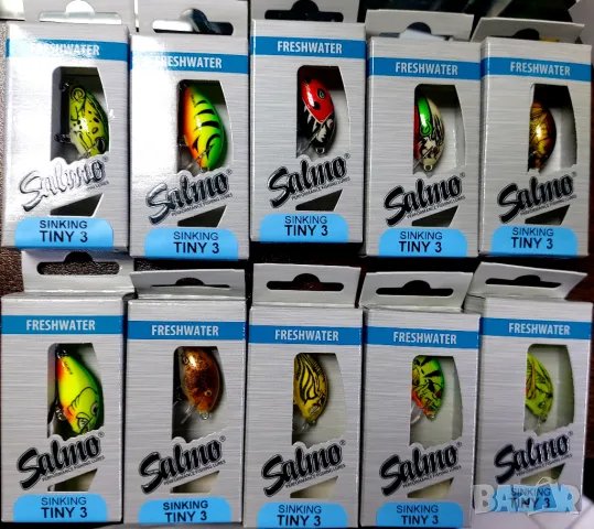 Воблер Salmo Tiny Twitch Fishing colours LUVSKI, снимка 11 - Такъми - 46935075