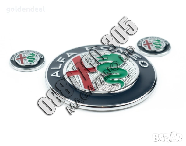 Емблема Алфа Ромео Стелвио Джулия за централна конзола джойстик, снимка 6 - Аксесоари и консумативи - 53746778