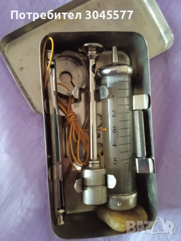 Спринцовка Шприц мед комплект DREI PFEIL, снимка 2 - Колекции - 50961523