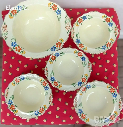 Crown Ducal антикварни купи от 20-те години, снимка 4 - Сервизи - 54076708