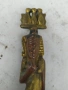 Стара бронзова статуетка, снимка 2