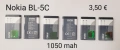 Оригинална батерия за Nokia BL-5C (bulk) , Li-Ion, 3,7V,1020 mAh,Оригинална батерия за Nokia BL-4C, снимка 4