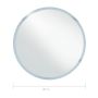 LED огледало за баня, 80 см, снимка 5