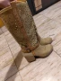 Ботуши за пролет или есен от естествен велур, снимка 2