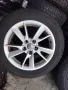 Оригинални алуминиеви джанти 5х112 с зимни гуми 205/60/16, снимка 1