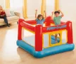 Детски надуваем батут Jump-O-Lene Intex, 174 х 174 х 112см, PVC, безопасен, цветен, снимка 1