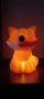 Светеща лампа Лисица.Нощна лампа Small Fox Animal., снимка 4