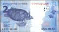 Банкнота 2 реала 2010 от Бразилия, снимка 2