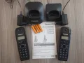 Комплект 2бр безжичен телефон DECT Panasonic KX-TG1611FX, снимка 1