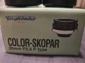 voigtlander color-skopar 35mm f2.5 p type m39, снимка 3