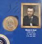 Монета 18.  САЩ.  Долар. 1 долар.  18 президент.  Серия Американски Президенти. Ген.  Юлисис Грант ., снимка 1