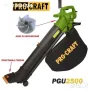 Листосъбирач и духалка за листа Procraft PGU2500/ 2200 W, снимка 2