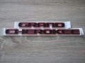 надпис Jeep Grand Cherokee червено с черно, снимка 3