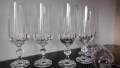 Комплект от 6 кристални чаши за бяло вино/шампанско. , снимка 13