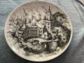 Стенна чиния.  Произведено в Германия порцелан  диаметър 24 см, снимка 1