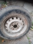 Продавам единична гума с джанта оригинал за Застава 55 GT напомпана , снимка 1