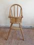 Детско дървено столче ., снимка 1 - Столчета за хранене - 45450659