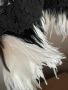 Donna Karan NY black label Runway Мини рокля с пера, М, снимка 8
