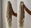 Удължение екстеншън за опашка от синтетична коса със захват шнола, снимка 3