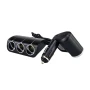 Разклонител за запалка с 4 гнезда и 1 USB, 1528, снимка 3