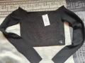 CALVIN KLEIN JEANS Блуза с лиосел с голо рамо, снимка 1