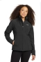 The North Face Women's TNF Black Chest Logo Ridgewall Soft Shell Jacket черно оригинално марково яке, снимка 3