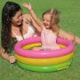 Детски надуваем басейн "Intex"-61х22 см./детски басейн с надуваемо дъно/басейн/детски басейн, снимка 1 - Надуваеми играчки - 46056973